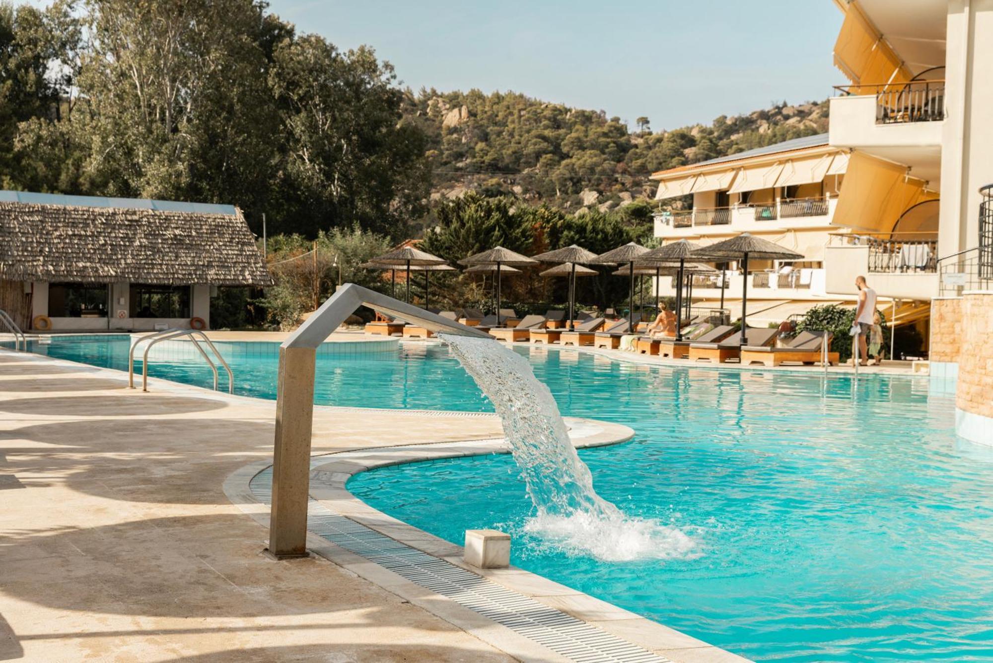 Hotel Makednos Nikíti Kültér fotó